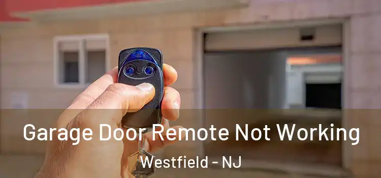  Garage Door Remote Not Working Westfield - NJ