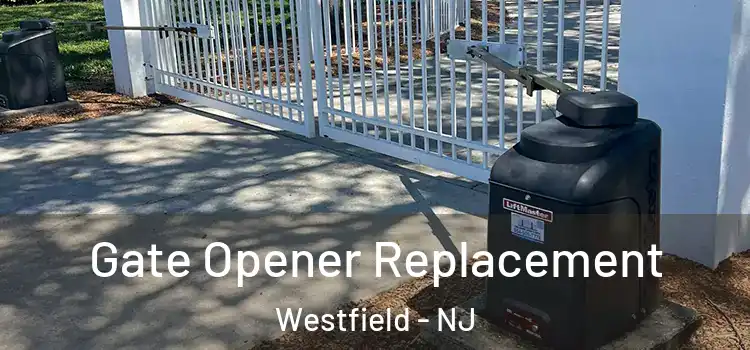 Gate Opener Replacement Westfield - NJ